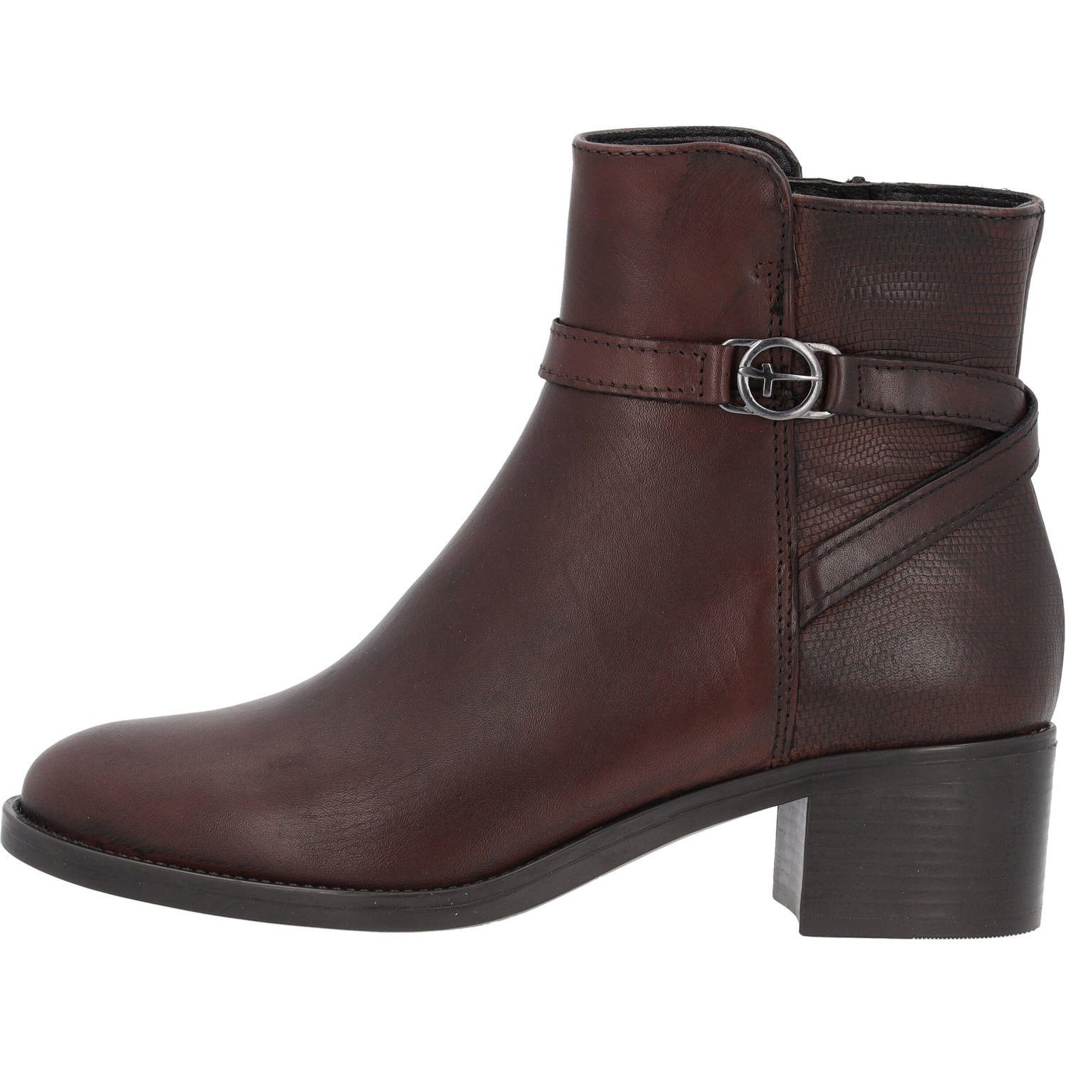 Tamaris 25017 Stiefelette (MOCCA/STRUCT.) Braun Tamaris