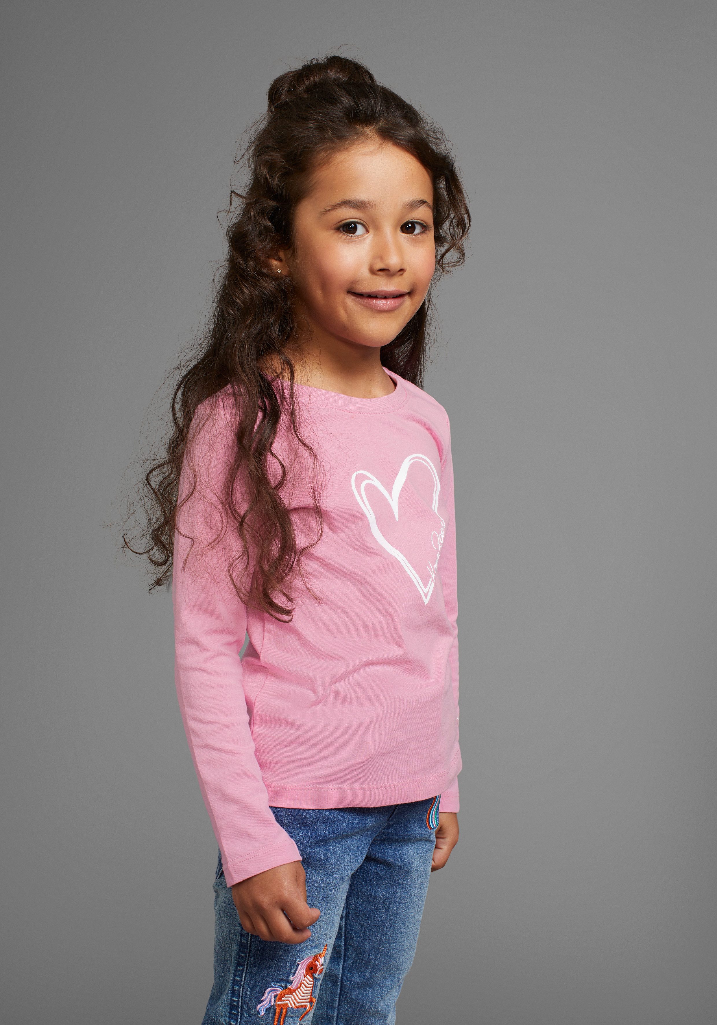 Langarmshirt für kleine Mädchen