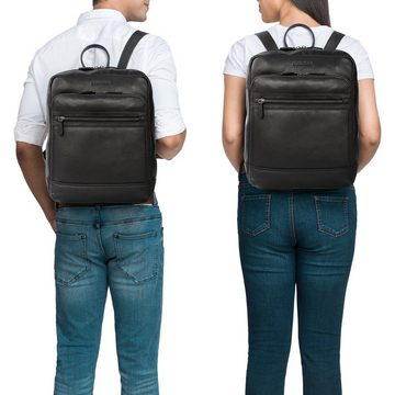 STILORD Notebookrucksack "Sebastian" Business Rucksack Leder