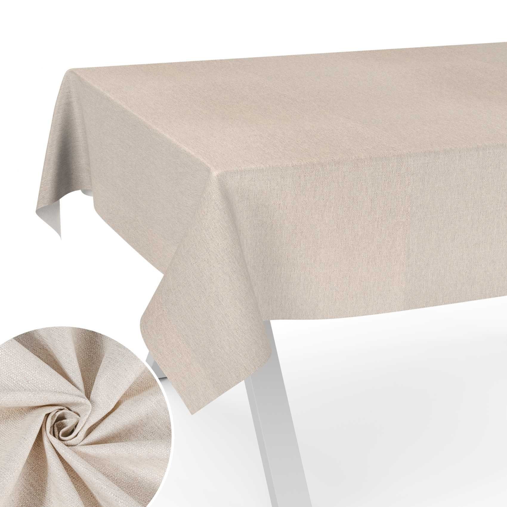ANRO Tischdecke aus Stoff UNI Farben günstig online kaufen