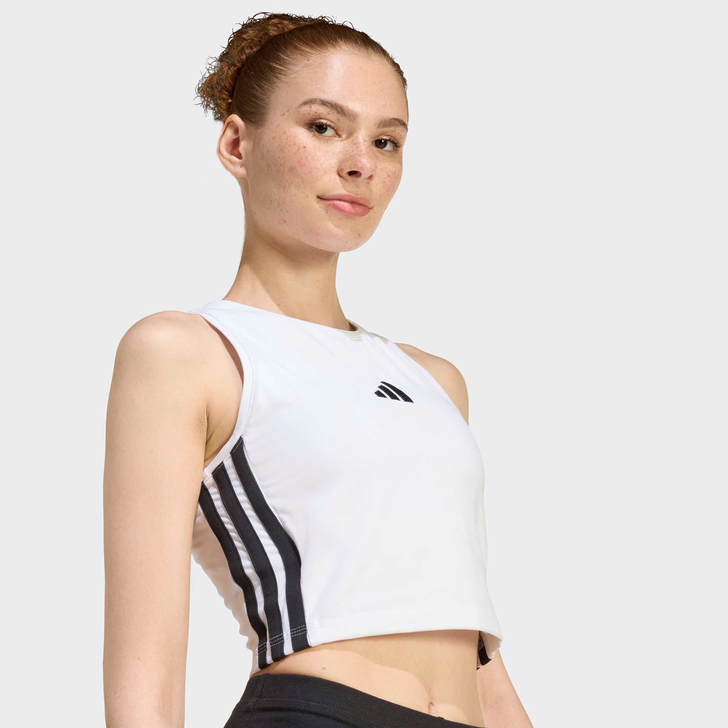 adidas Sportswear Tanktop ESSENTIALS 3-STREIFEN GEPOLSTERTES