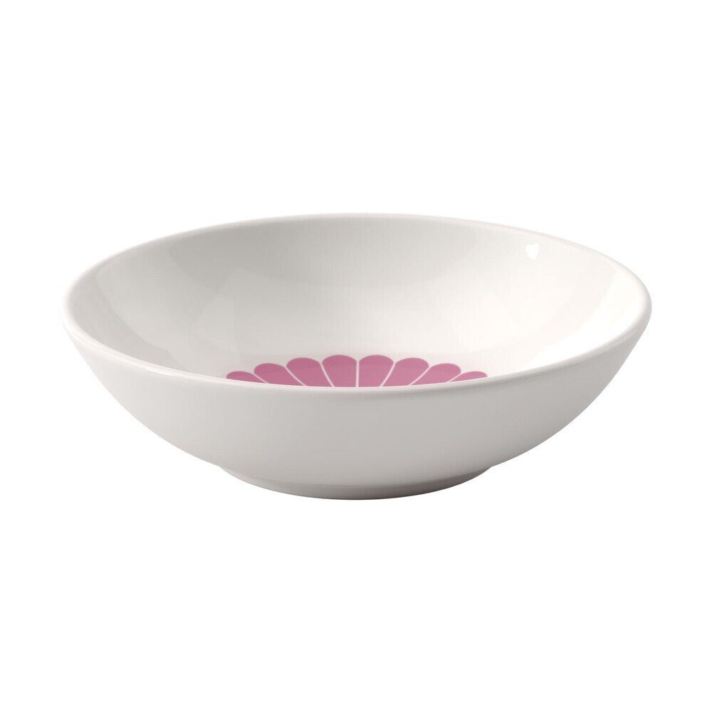 Villeroy & Boch Dessertschale Dessertschale 13 cm Fleur cassis, Premium Porcelain, Dessertschale, Ø13,2cm, Premium Porcelain, pink