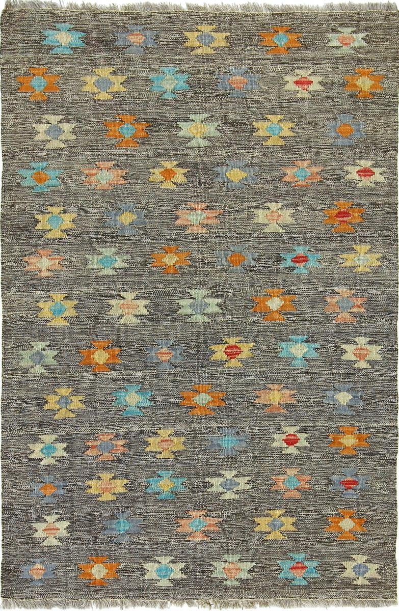 Orientteppich Kelim Afghan Heritage 83x124 Handgewebter Moderner Orientteppich, Nain Trading, rechteckig, Höhe: 3 mm