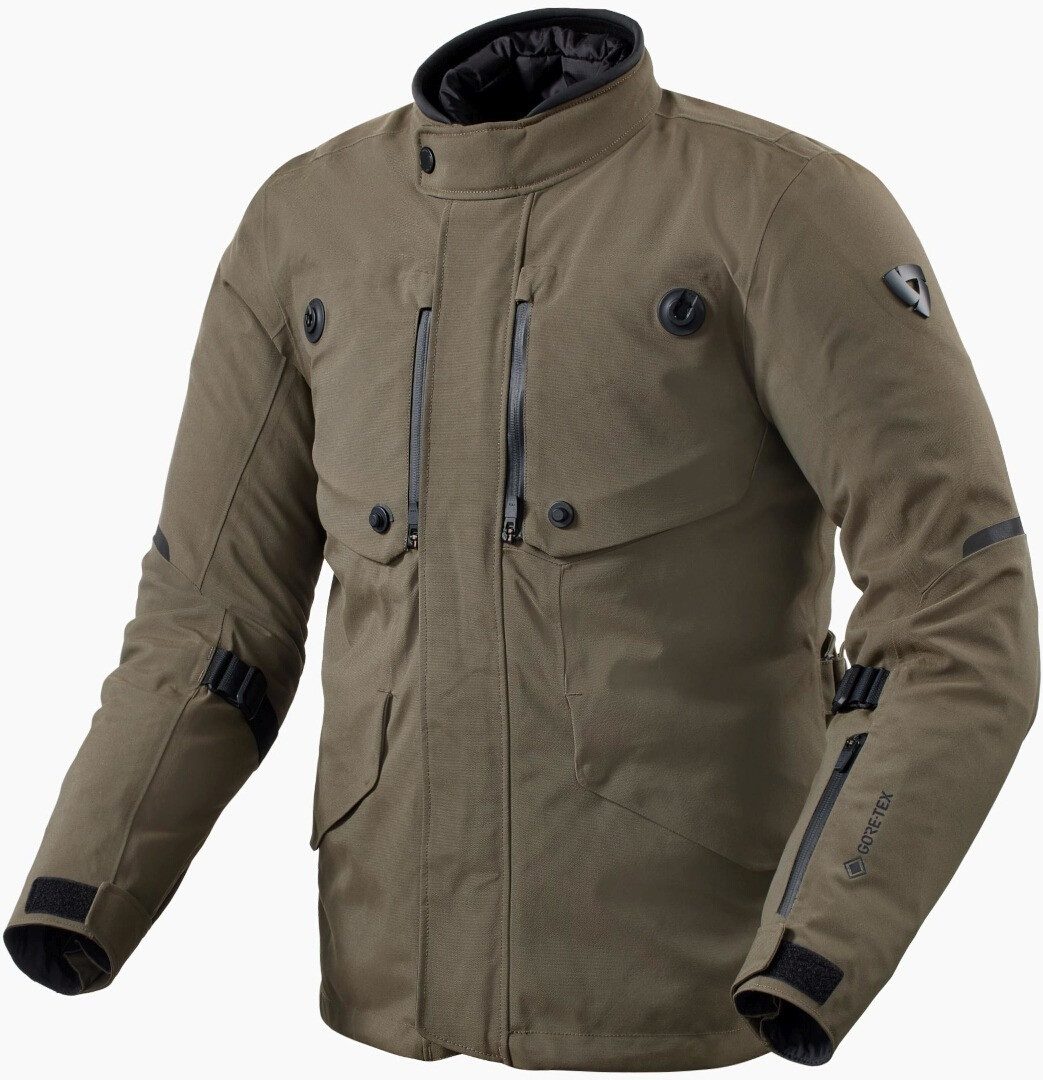 Revit Motorradjacke Trench 2 GTX wasserdichte Motorrad Textiljacke herausnehmbares Innenfutter,wasserdicht