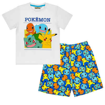 POKÉMON Schlafanzug Pokemon Pyjama kurzer Schlafanzug