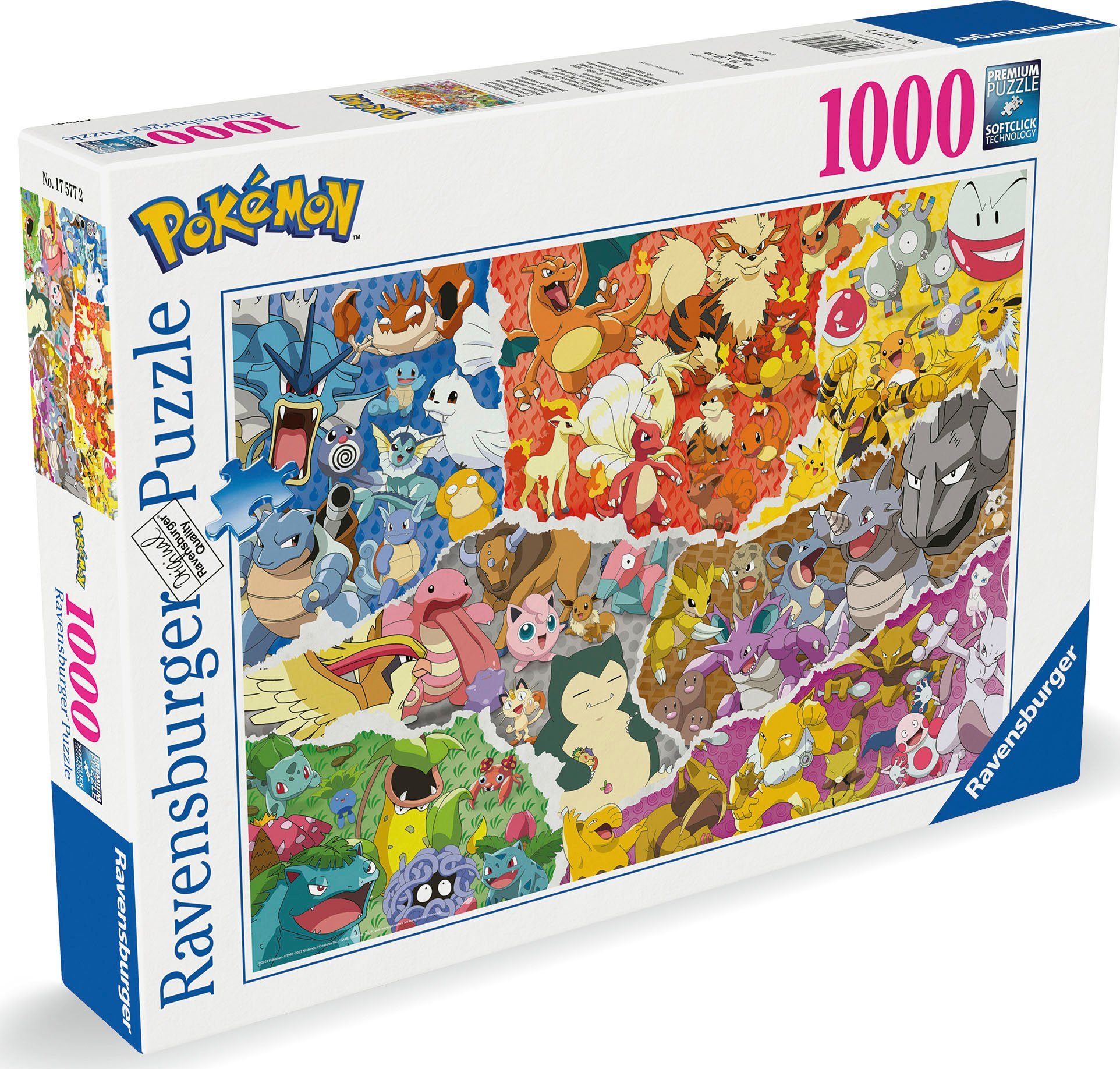 Germany Ravensburger Pokémon Made Puzzleteile, 1000 Abenteuer, Puzzle in