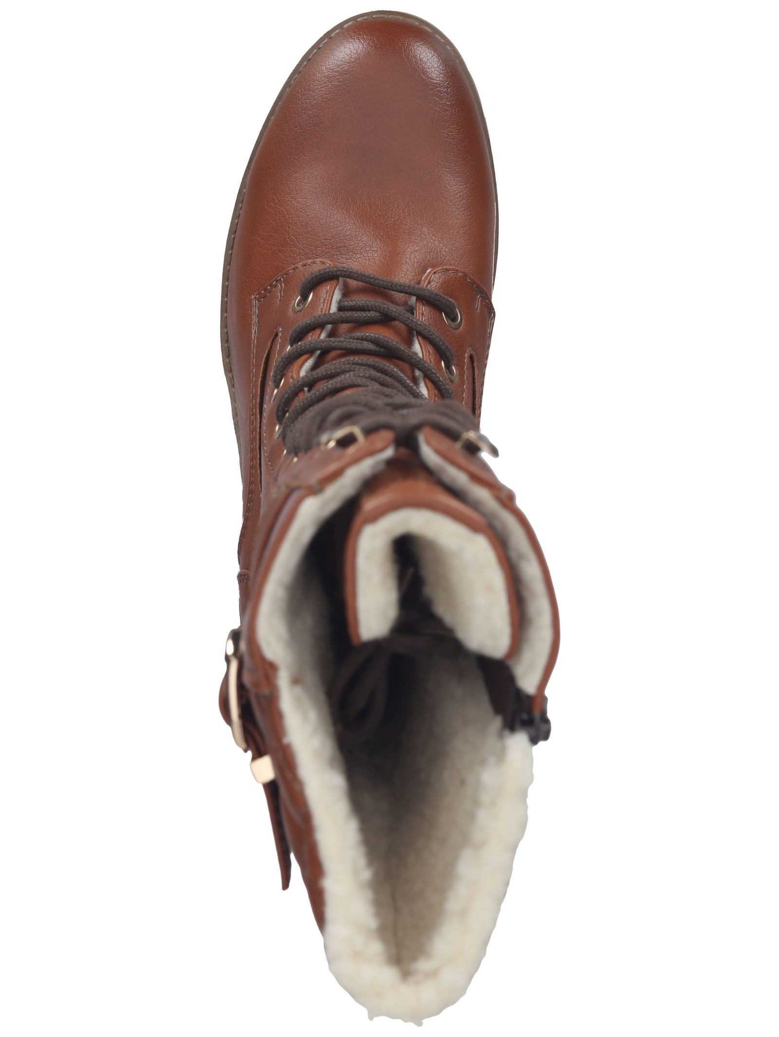 Mustang Shoes Mustang Shoes Stiefel Lederimitat Schnürstiefelette