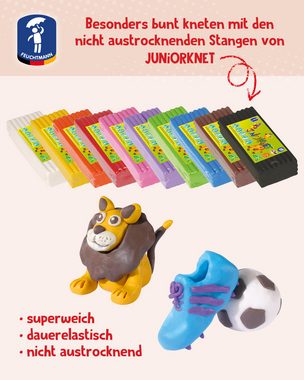 Feuchtmann Modelliermasse JUNiORKNET Jumbo-Pack (1-tlg), 500g vegane und glutenfreie Kinderknete nicht trocknend