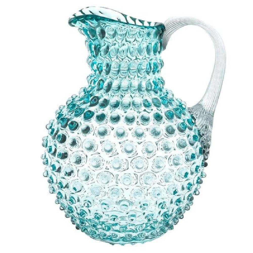 Karaffe Studio Karaffe Hobnail Underlay Aquamarine Blau (2000ml)