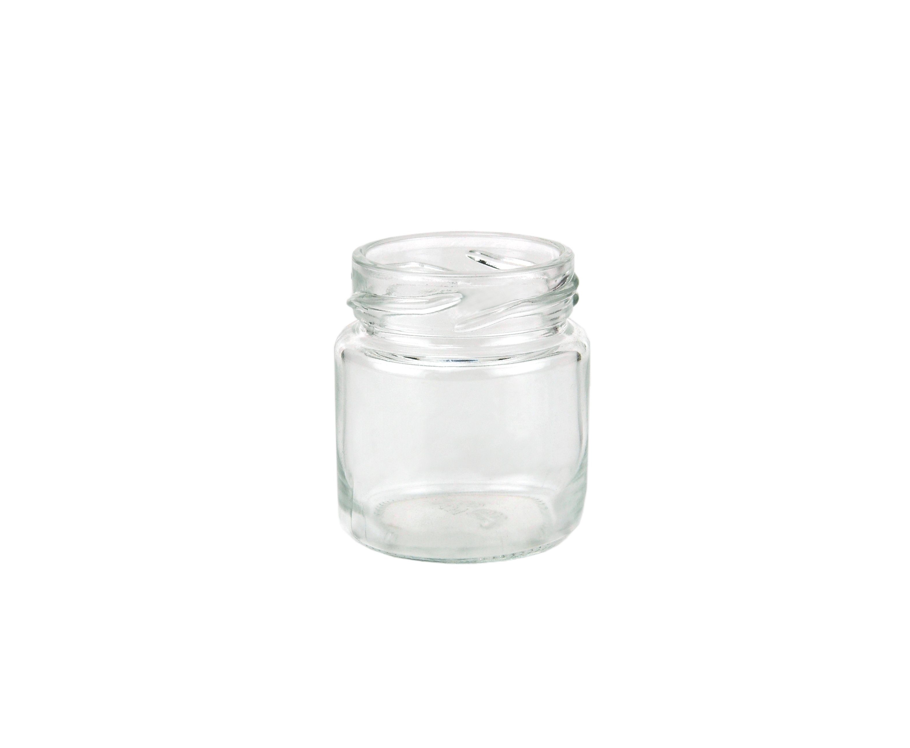 Set Sturzglas 43 Einmachglas 50er MamboCat incl. Diamant Rezeptheft, 53 ml Glas weißer To Deckel