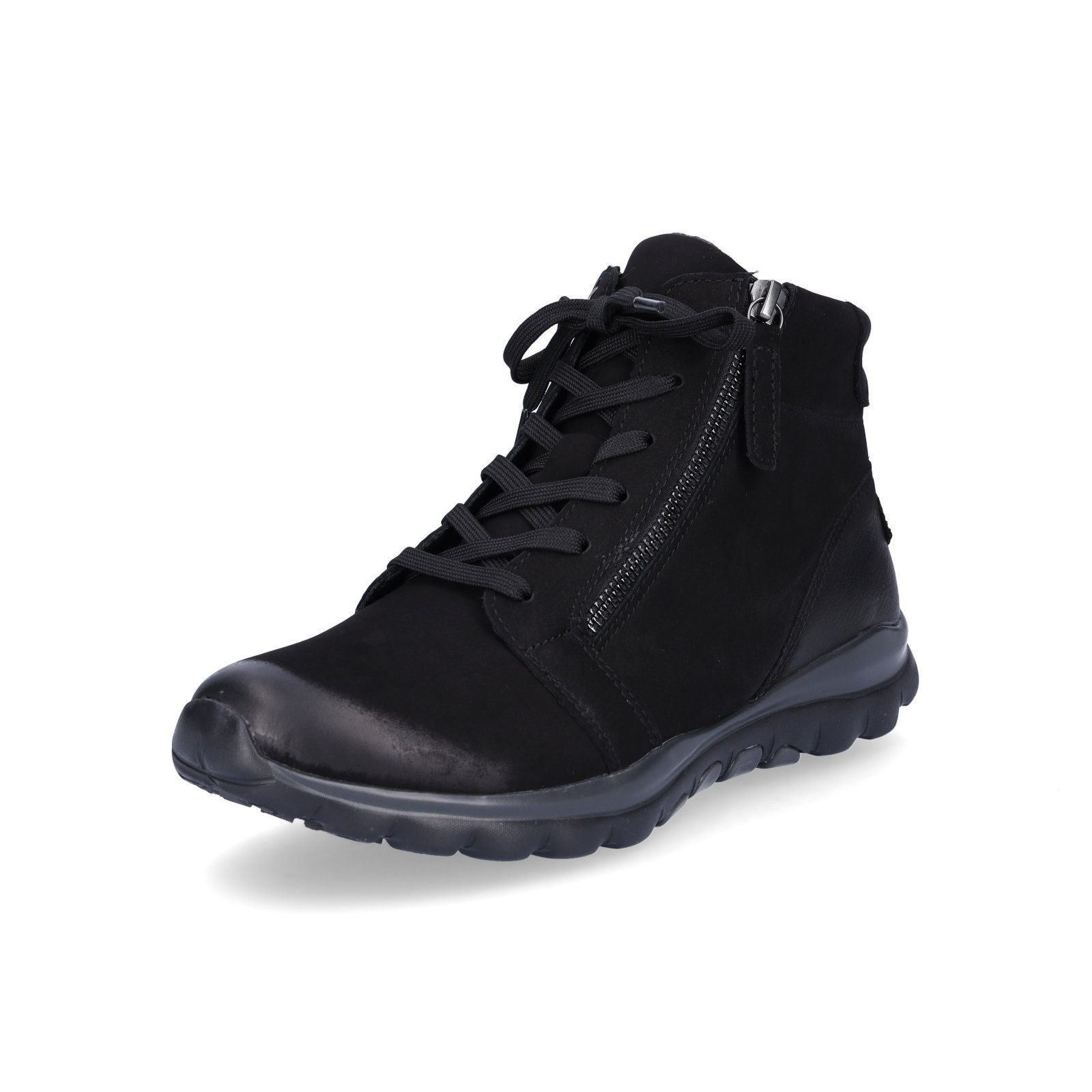 Gabor Damen Schnürstiefelette schwarz Stiefelette