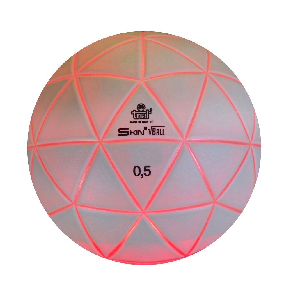 Trial Medizinball Medizinball Skin Ball, Trainiert Muskeln, Stabilisation, Koordination, Propriozeption 0,5 kg, 17 cm