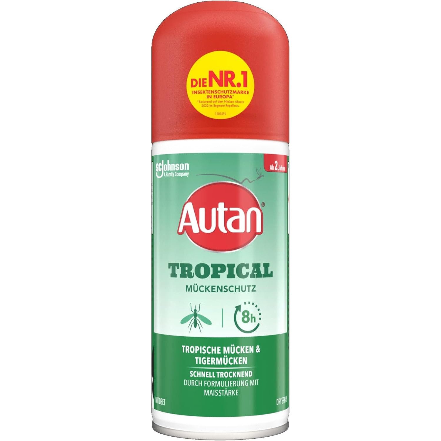 Autan Insektenschutz-Spray Tropical Dry Spray, 100ml