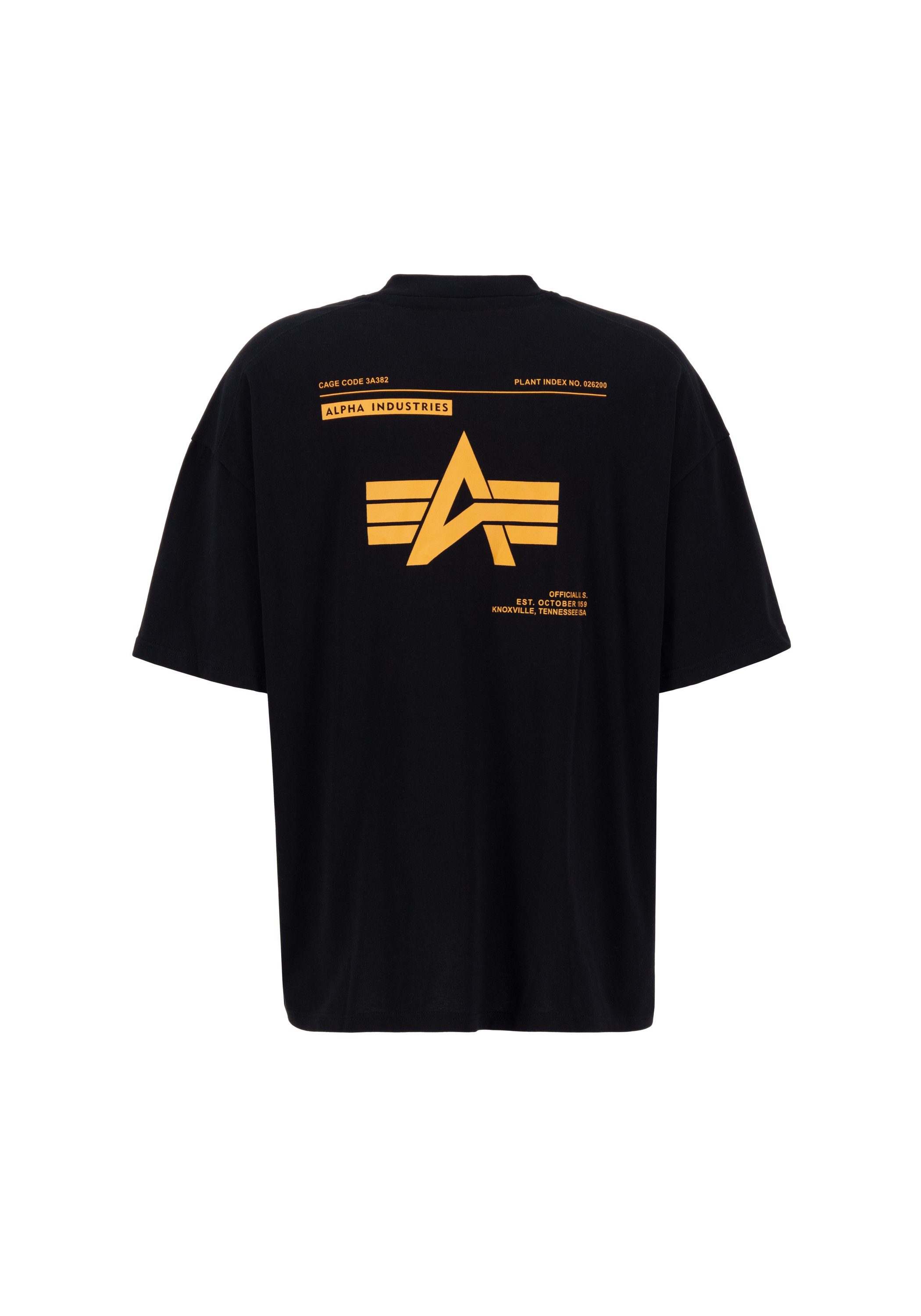 Alpha Industries T-Shirt Logo Backprint T-Shirt günstig online kaufen