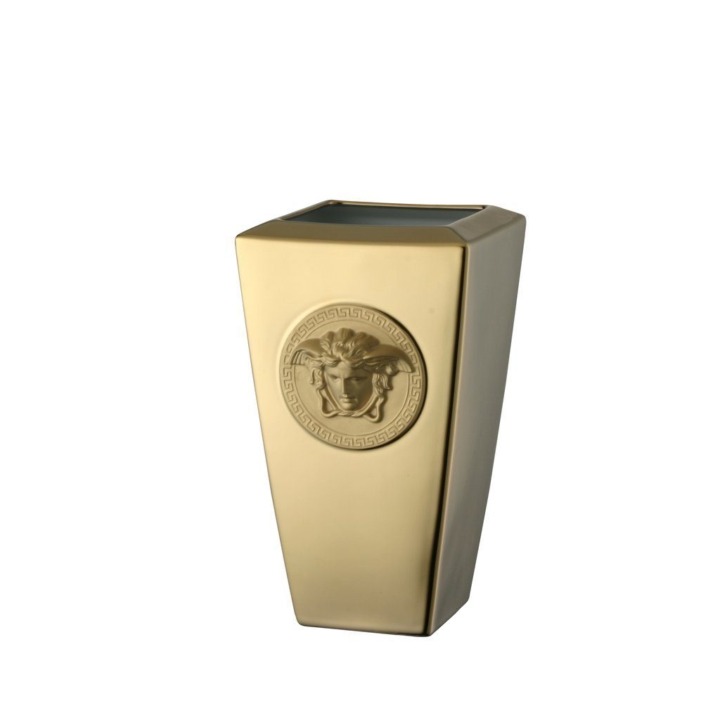 Rosenthal meets Versace Dekovase Medusa gold Vase 24 cm