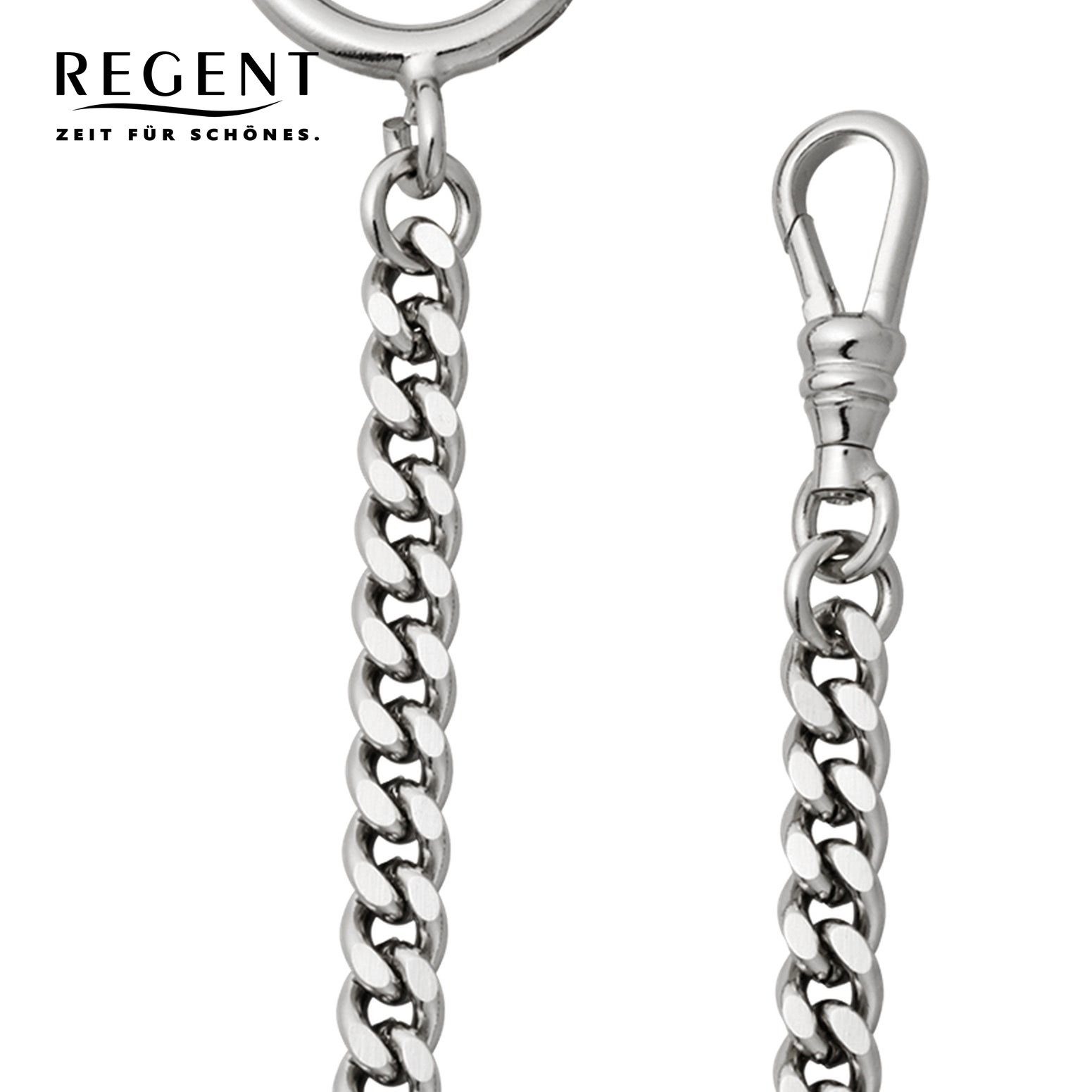 Herren Regent Taschenuhren-Kette Kettenuhr Regent Elegant Taschenuhrenkette, 5mm P-45,