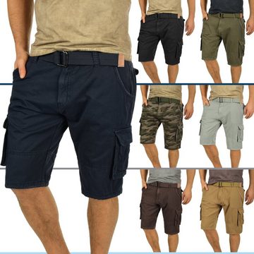 Indicode Cargoshorts IDCosta - Shorts - 59401MM kurze Hose mit Gürtel