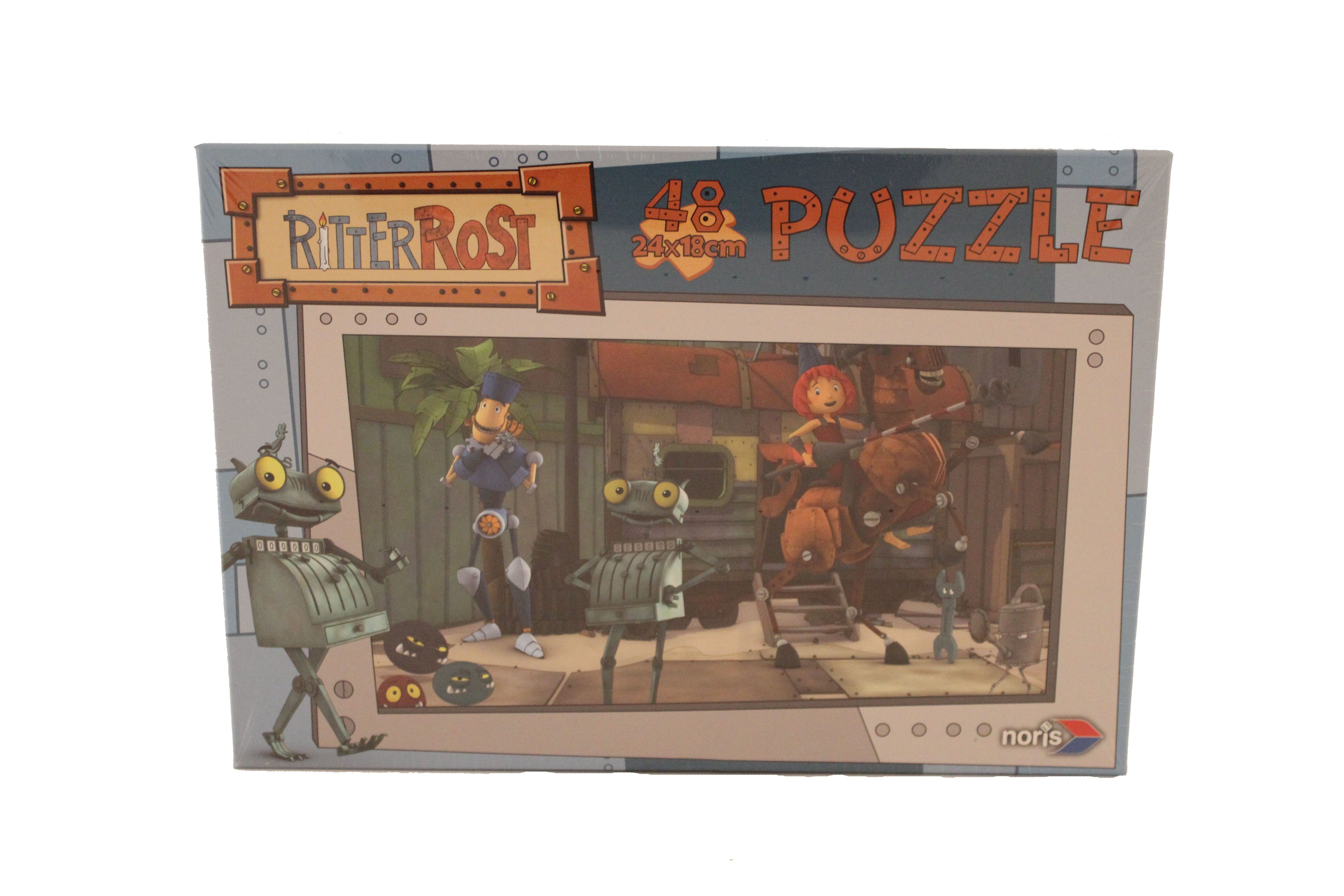 Noris Puzzle Ritter Rost Puzzle 48 Teile, 48 Puzzleteile
