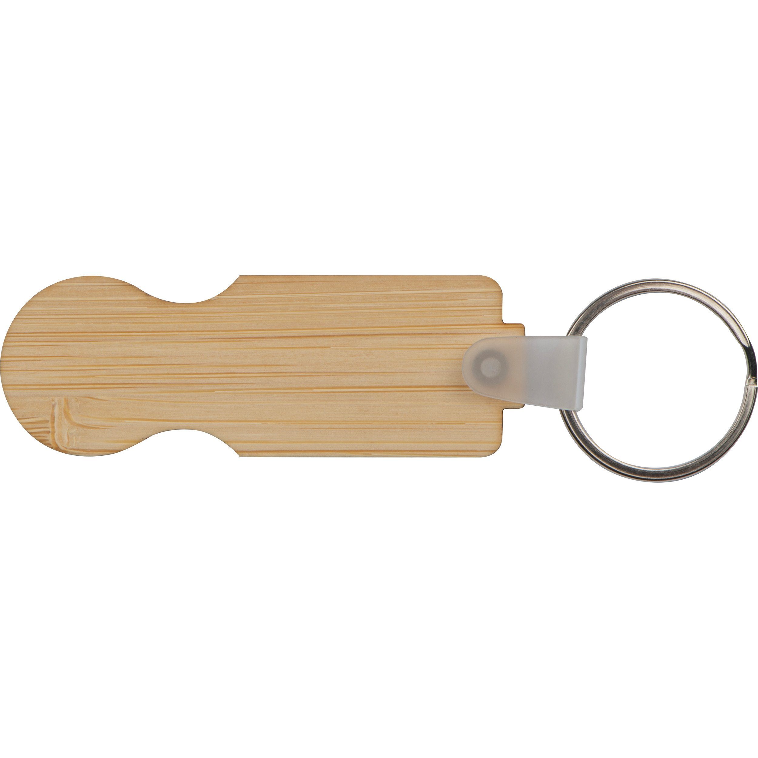 Easy Gifts Schlüsselanhänger Schlüsselanhänger aus Bambus günstig online kaufen