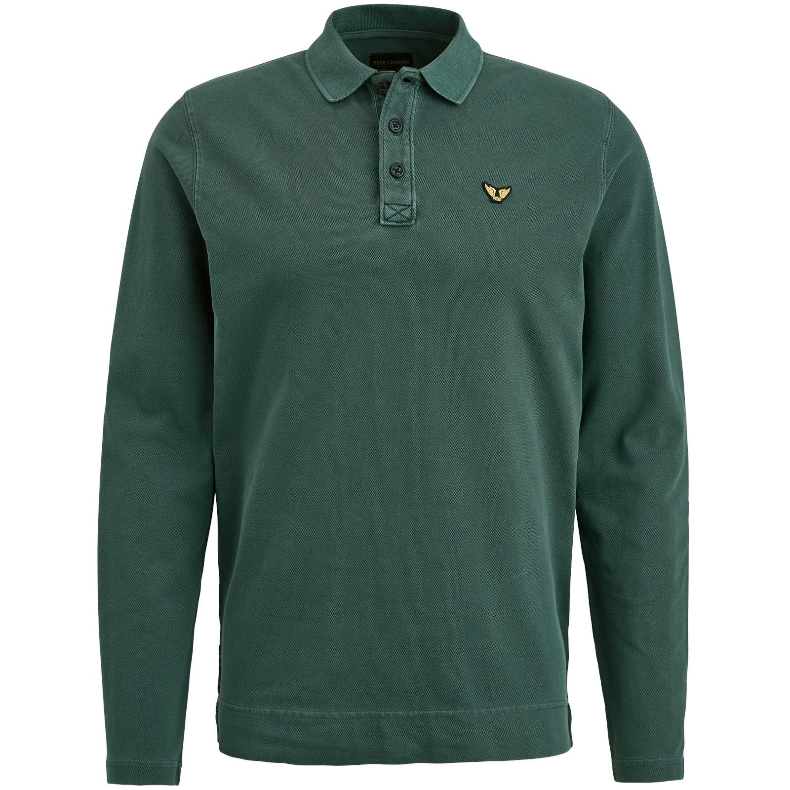 PME LEGEND Poloshirt Long sleeve polo pique garment dye | Poloshirts