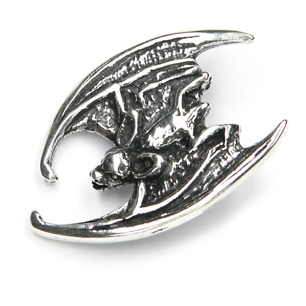 Amulett 92, Sterling Silber Silberschmuck Kettenanhänger Silber Damen Fledermaus NKlaus für 925 3,7cm Kettenanhänger