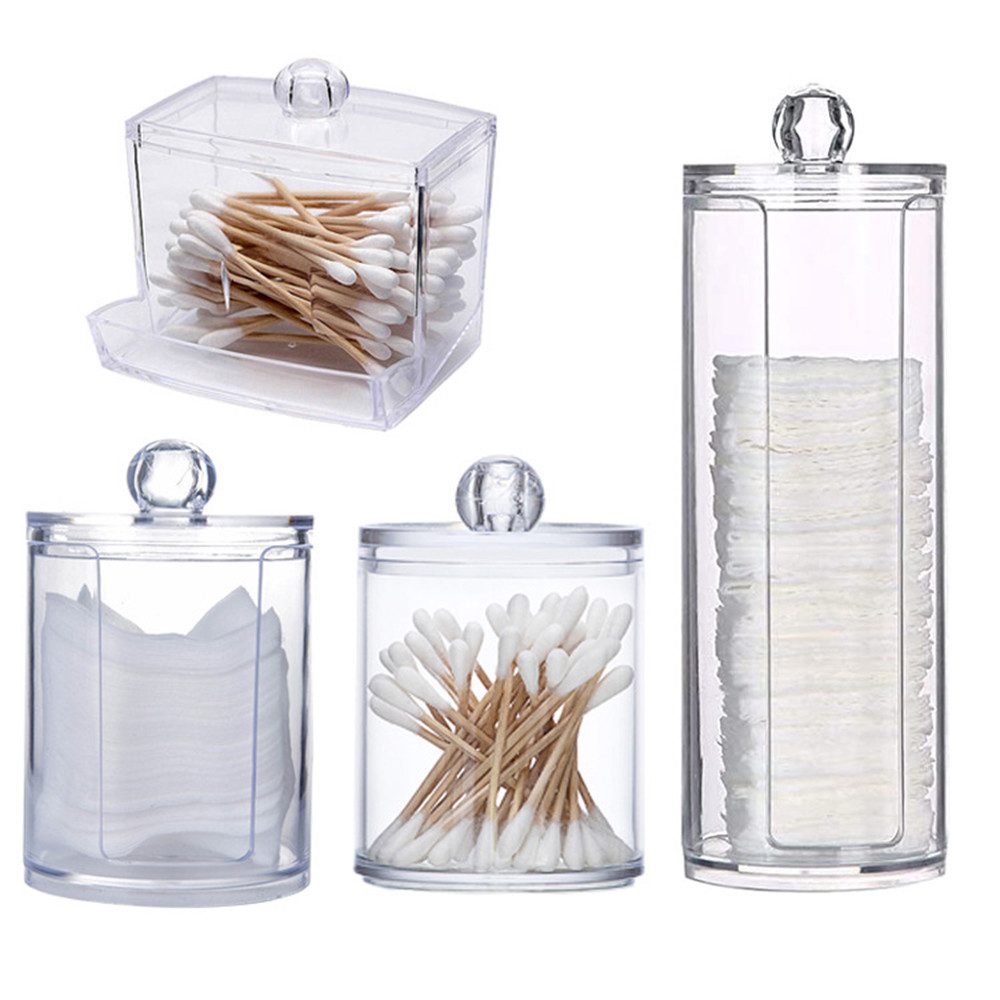 Kaket Wattestäbchenspender Schminktisch Zubehör,Bathroom Organizer, (2-tlg) günstig online kaufen