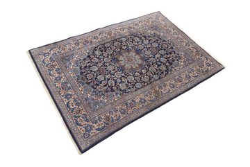 Seidenteppich Isfahan Seidenkette 111x159 Handgeknüpfter Orientteppich, Nain Trading, rechteckig, Höhe: 6 mm