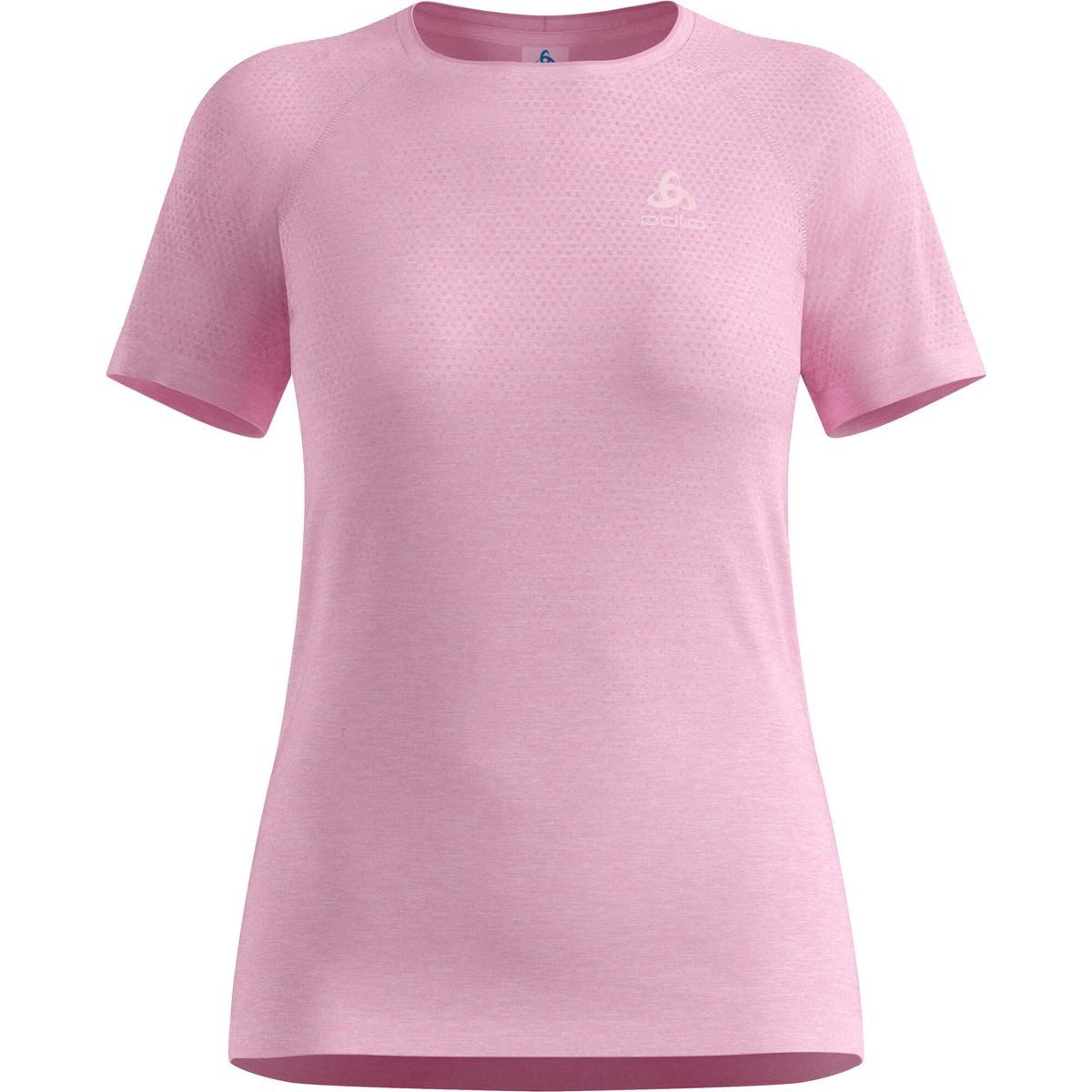 Odlo Kurzarmshirt Essential Seamless Leichte, schnelltrocknende Damenbekleidung mit nahtloser Konstruktion