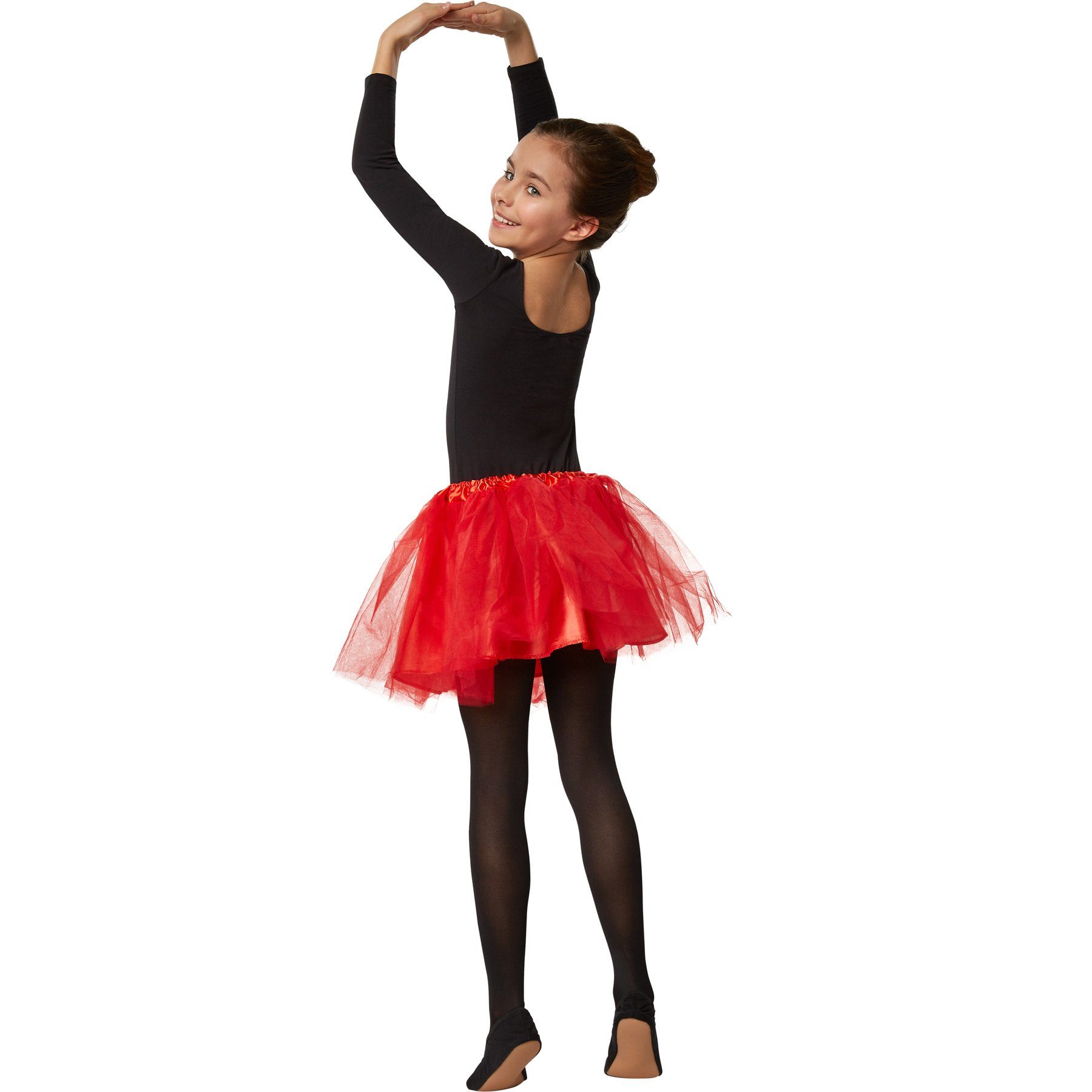 dressforfun Tüllrock Kinder Tutu rot