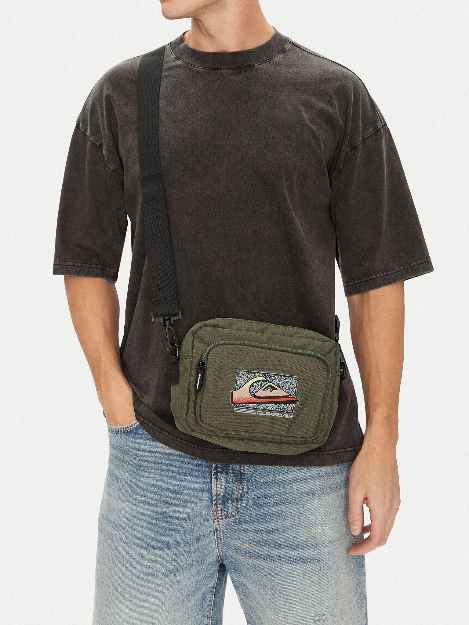 Quiksilver Handtasche Quiksilver Herren-Khaki-Sachet QUIC-M-004-07