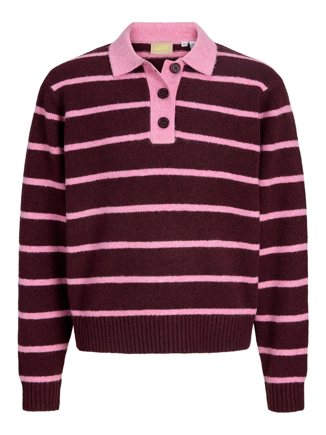 JJXX Strickpullover Jxruby Polo Neck Knit Sn Grl