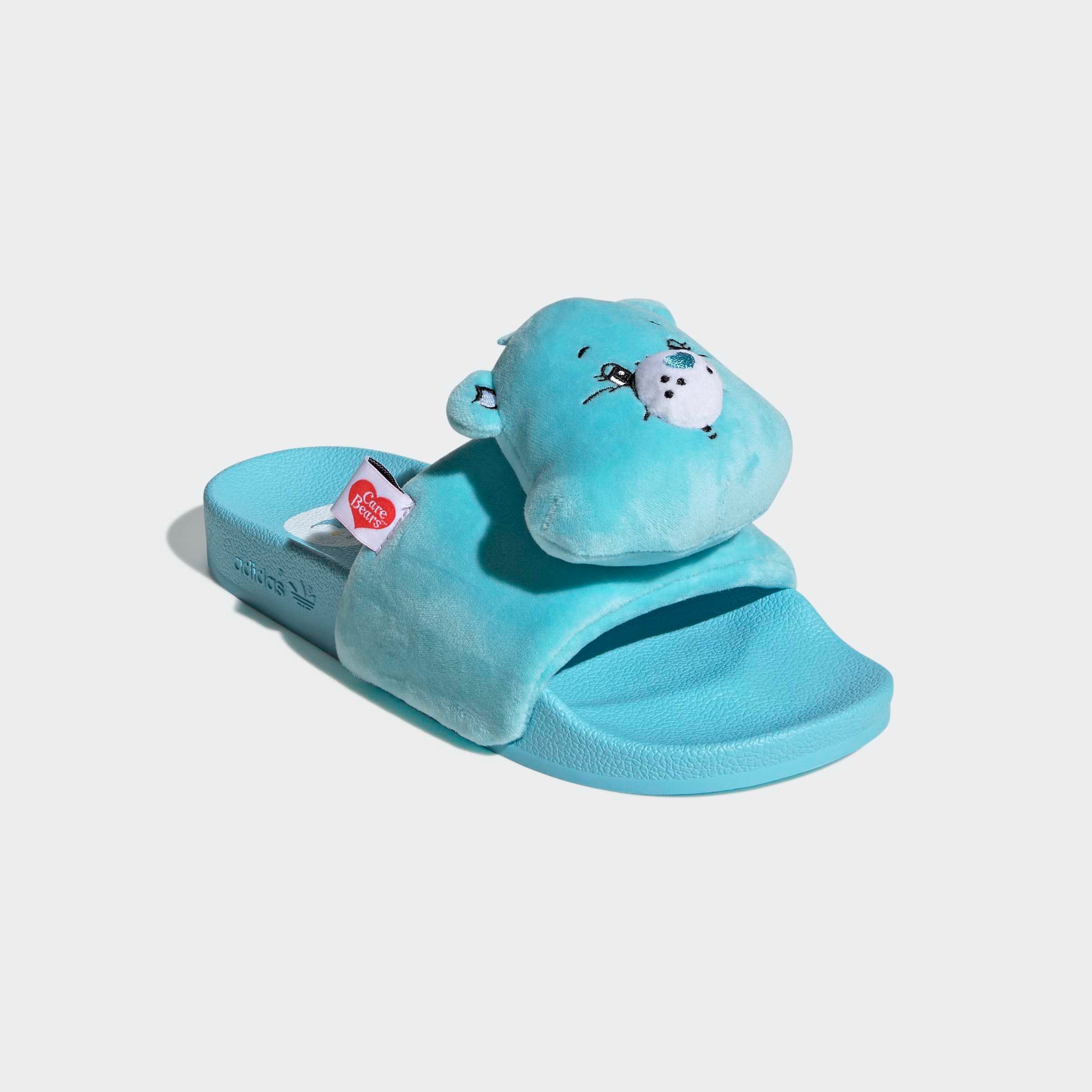 adidas Originals CARE BEARS X ADIDAS ADILETTEN Hausschuh Care Bears Glücksbärchis Pantolette