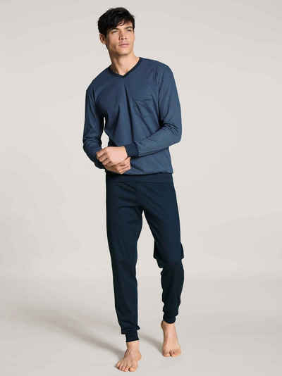 Calida Herren Neu%OVP in 2 Farben Pyjama Hose Art 29218 100%Baumwolle 