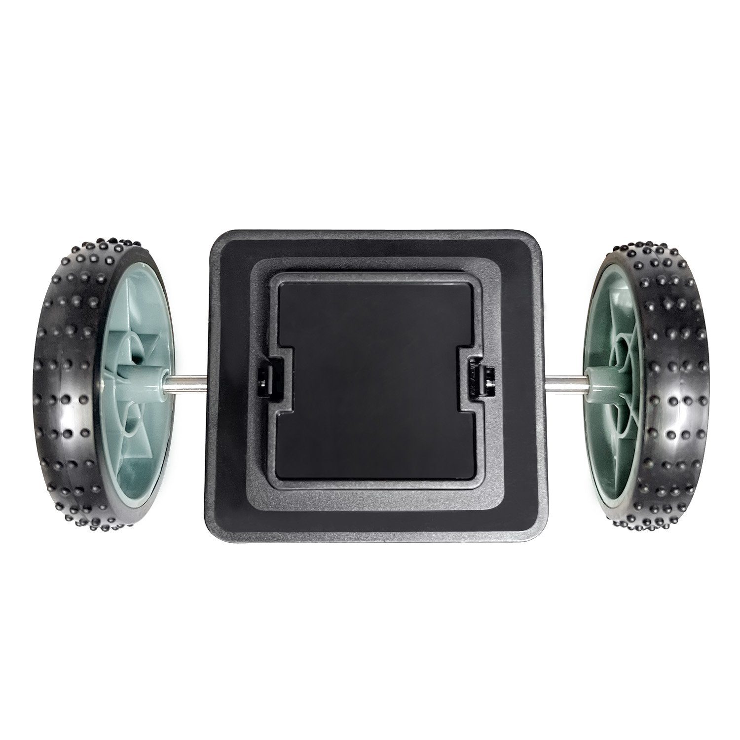 MAGNIKON Magnetische Bausteine Räder Magnetspielbausteine, (Erweiterungsset, 6 St., Klick Räder), Zusätzliche Teile – Bild 4 von 5
