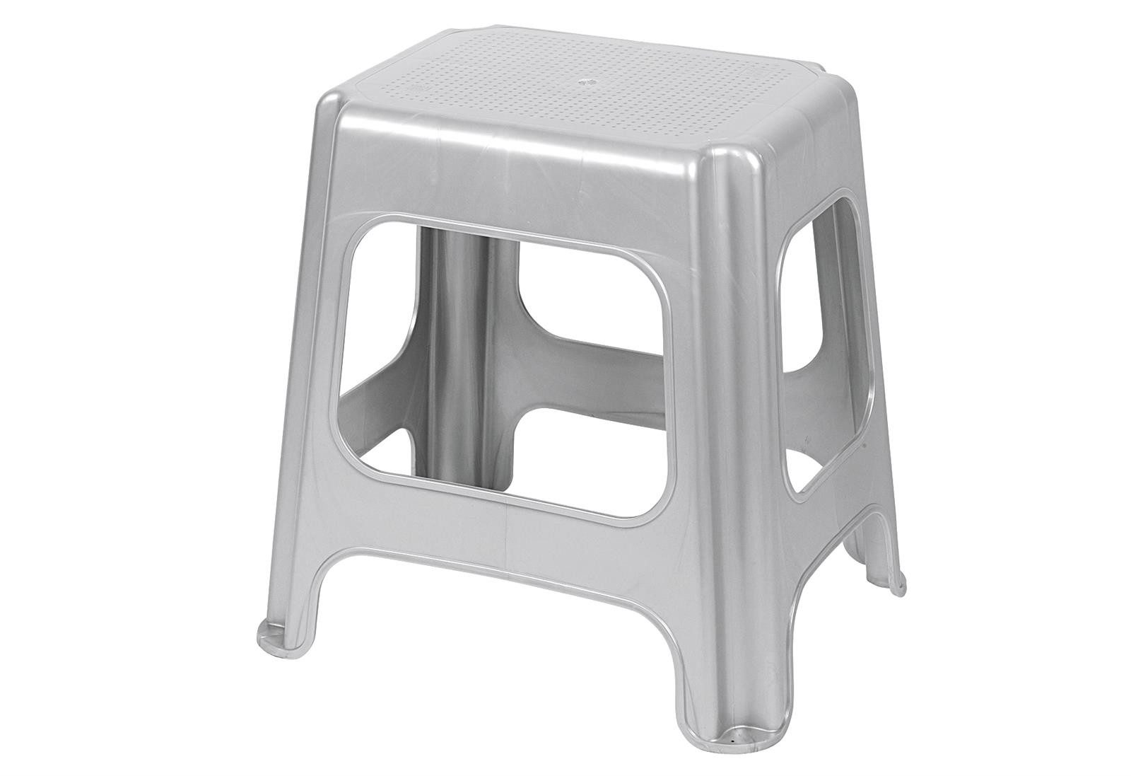 keeeper Ersatzscherkopf KEEEPER Maxi Tritt-/Sitzhocker light silver