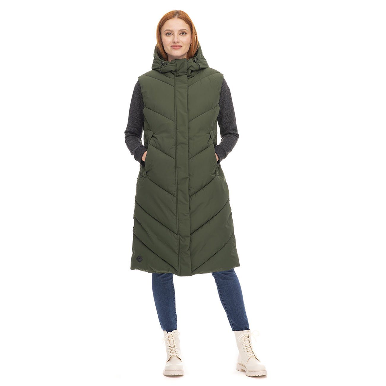 Ragwear Winterjacke Ragwear Suminka Vest Damen günstig online kaufen