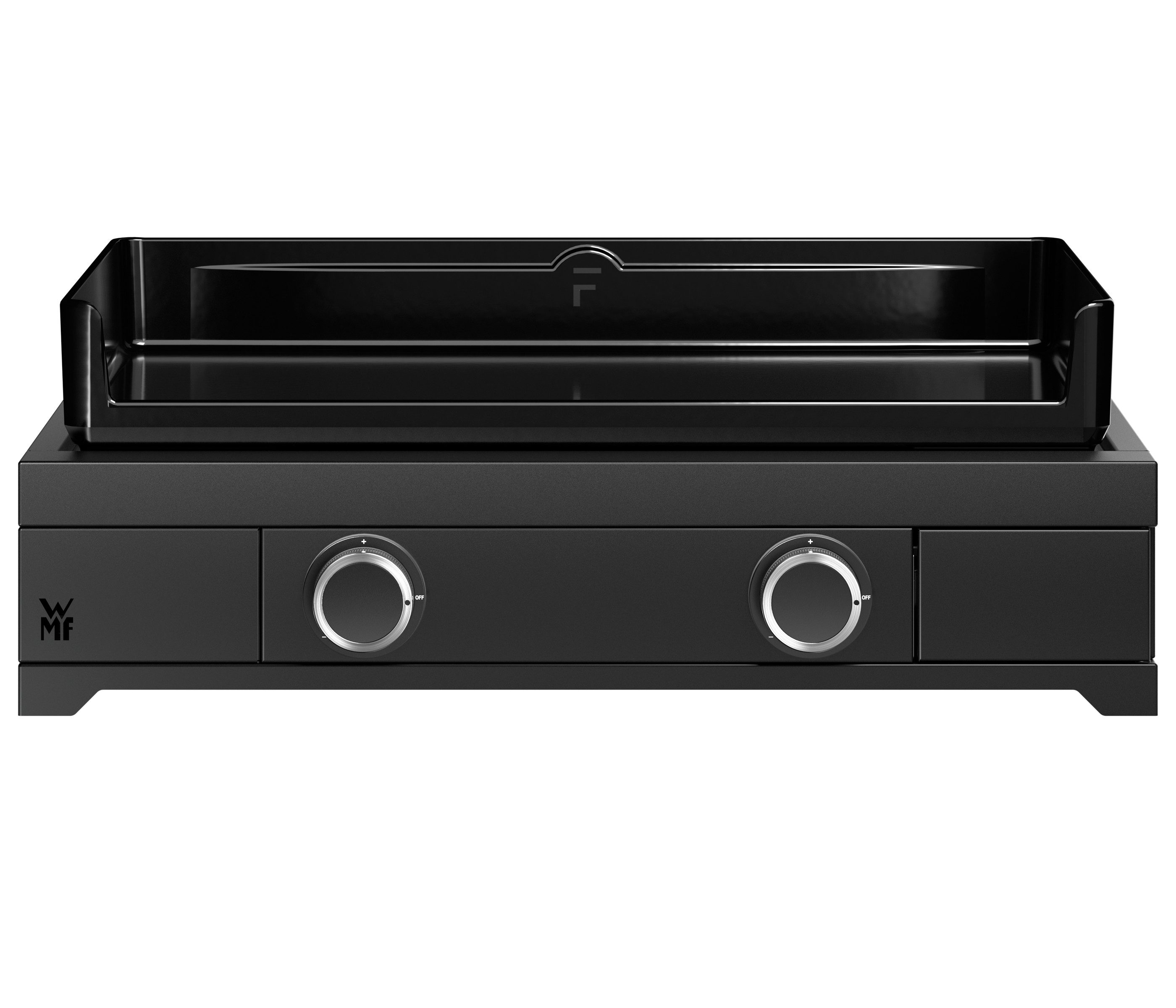 WMF Gasgrill Gasgrill Plancha Edition 60G, 6300 W, Grillfläche 61 x 40 cm, mit zwei Kochzonen, je flexibel und getrennt regelbar