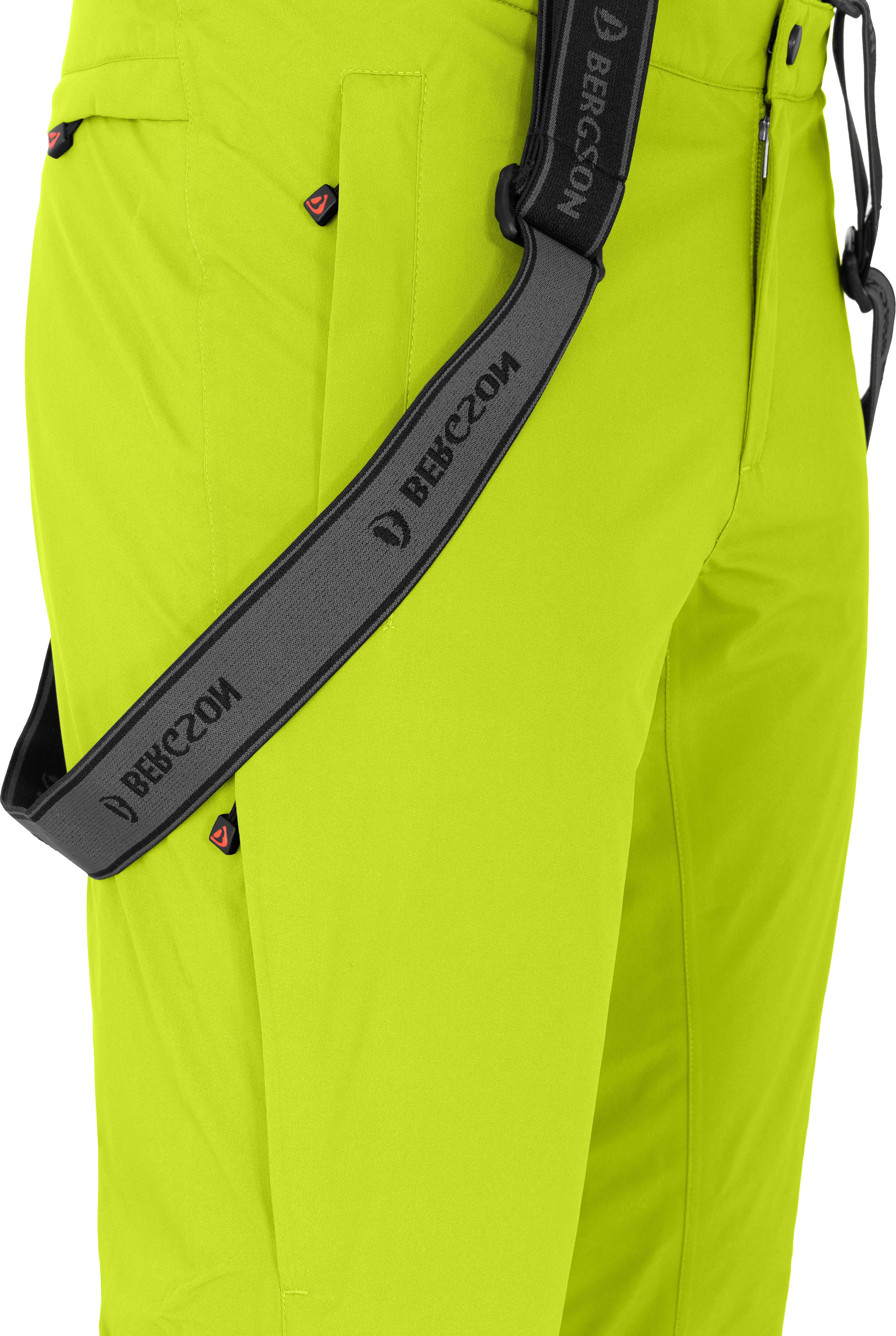 Bergson Skihose FLEX Herren Skihose, warm wattiert, elastisch, wasserdicht, Normalgrößen