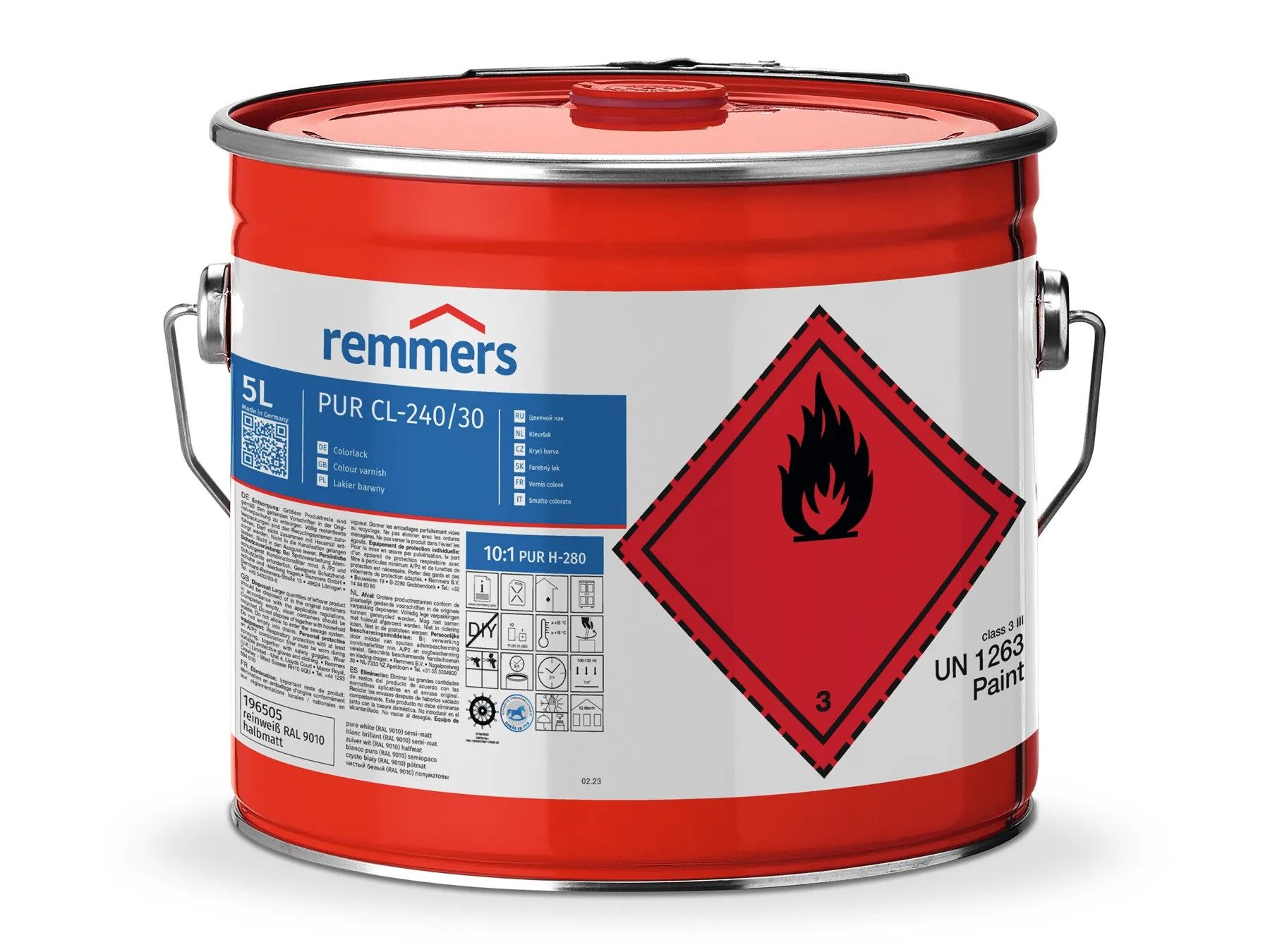Remmers Holzlack PUR CL-240-Colorlack