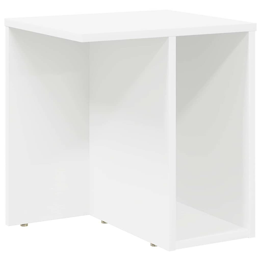 vidaXL Beistelltisch Beistelltisch Weiß 37 x 32 x 40 cm Holzwerkstoff (1-St)