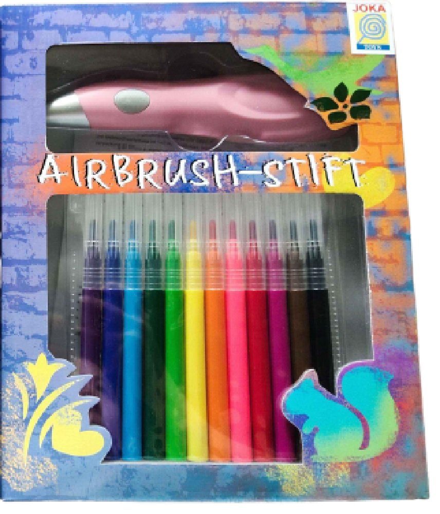 JOKA international Buntstift »Airbrush Stift rosa inkl. Zubehör + USB  Ladekabel« online kaufen | OTTO