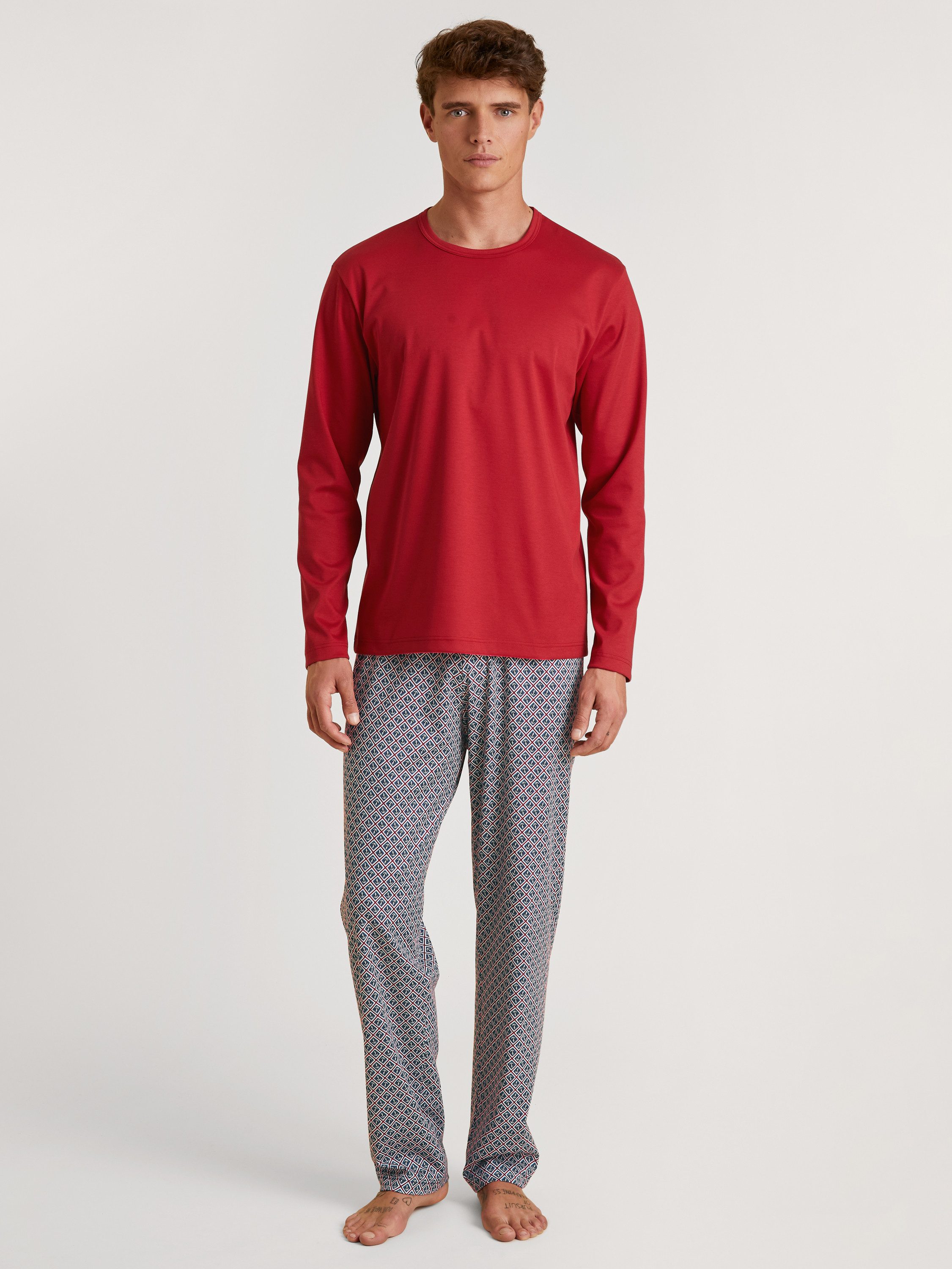 CALIDA Pyjama Relax Streamline Herren (2 günstig online kaufen