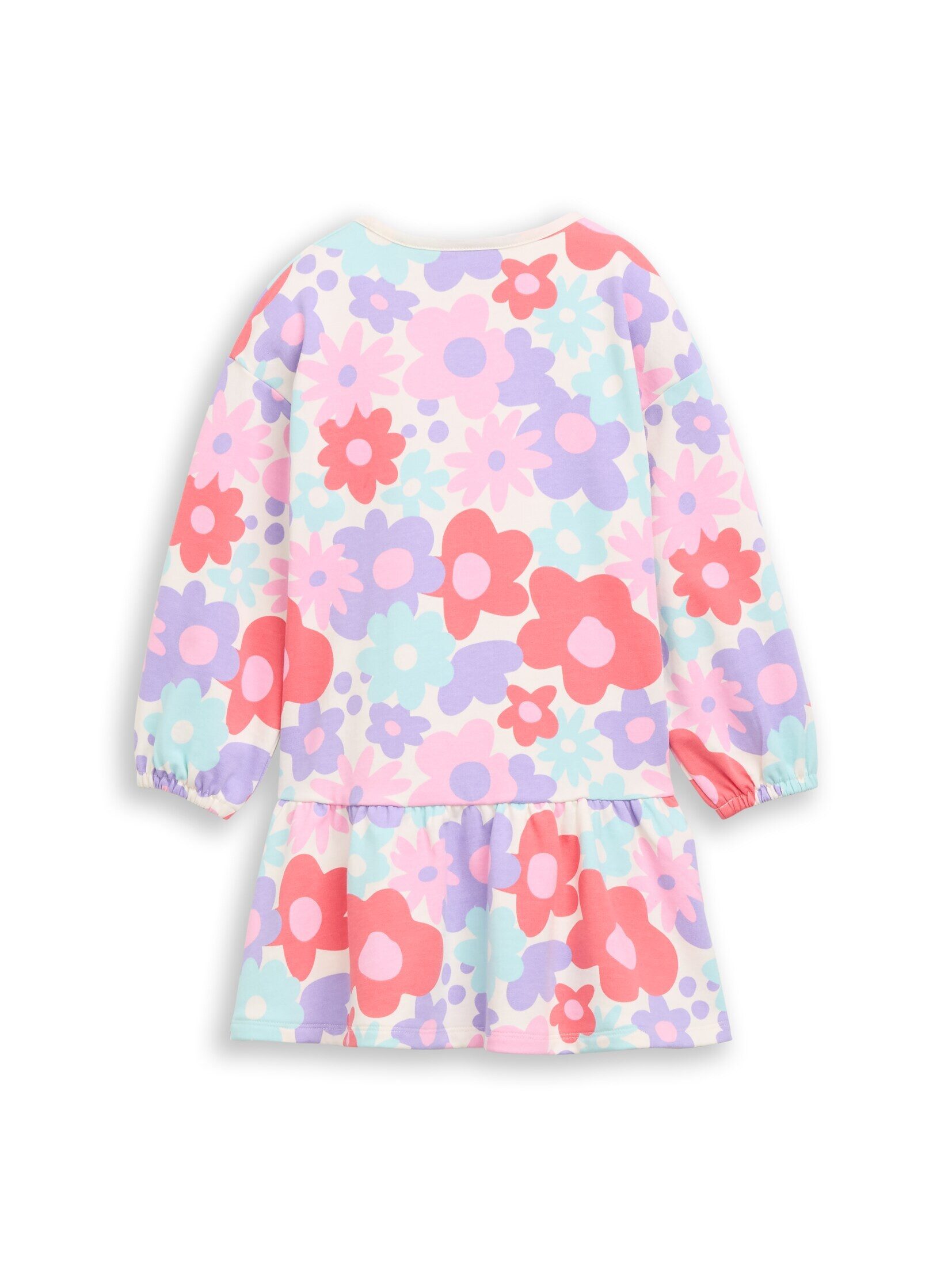 TOM TAILOR Sommerkleid Kleider & Jumpsuits Sweat-Kleid mit Volants