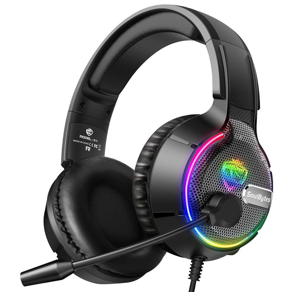 Welikera Gaming-Headset, mit 3D-Surround-Sound für PC/PS4/PS5 etc Gaming- Headset