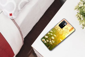 MuchoWow Handyhülle Blumen - Gänseblümchen - Natur - Sonne - Horizont, Phone Case, Handyhülle Xiaomi Redmi 10, Silikon, Schutzhülle