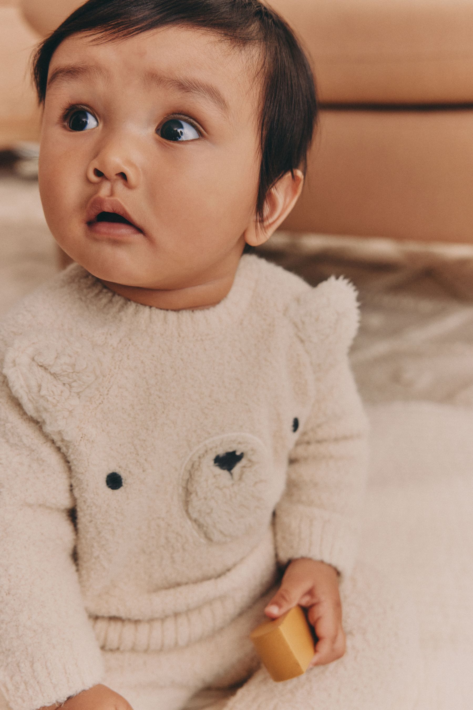 Next Top & Leggings Knitted Baby Set with Sweater and Leggings (2-piece)