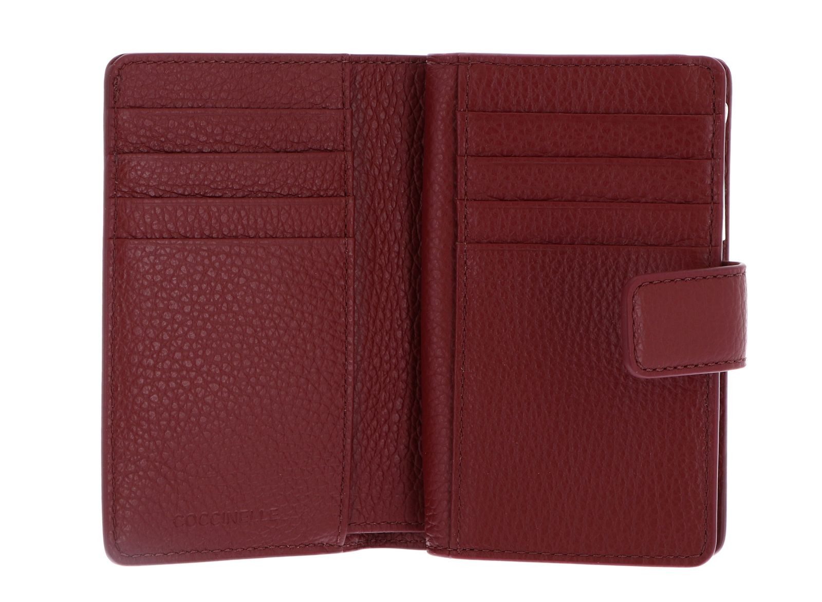 COCCINELLE Geldbörse Mini Wallet Grained Leather, günstig online kaufen