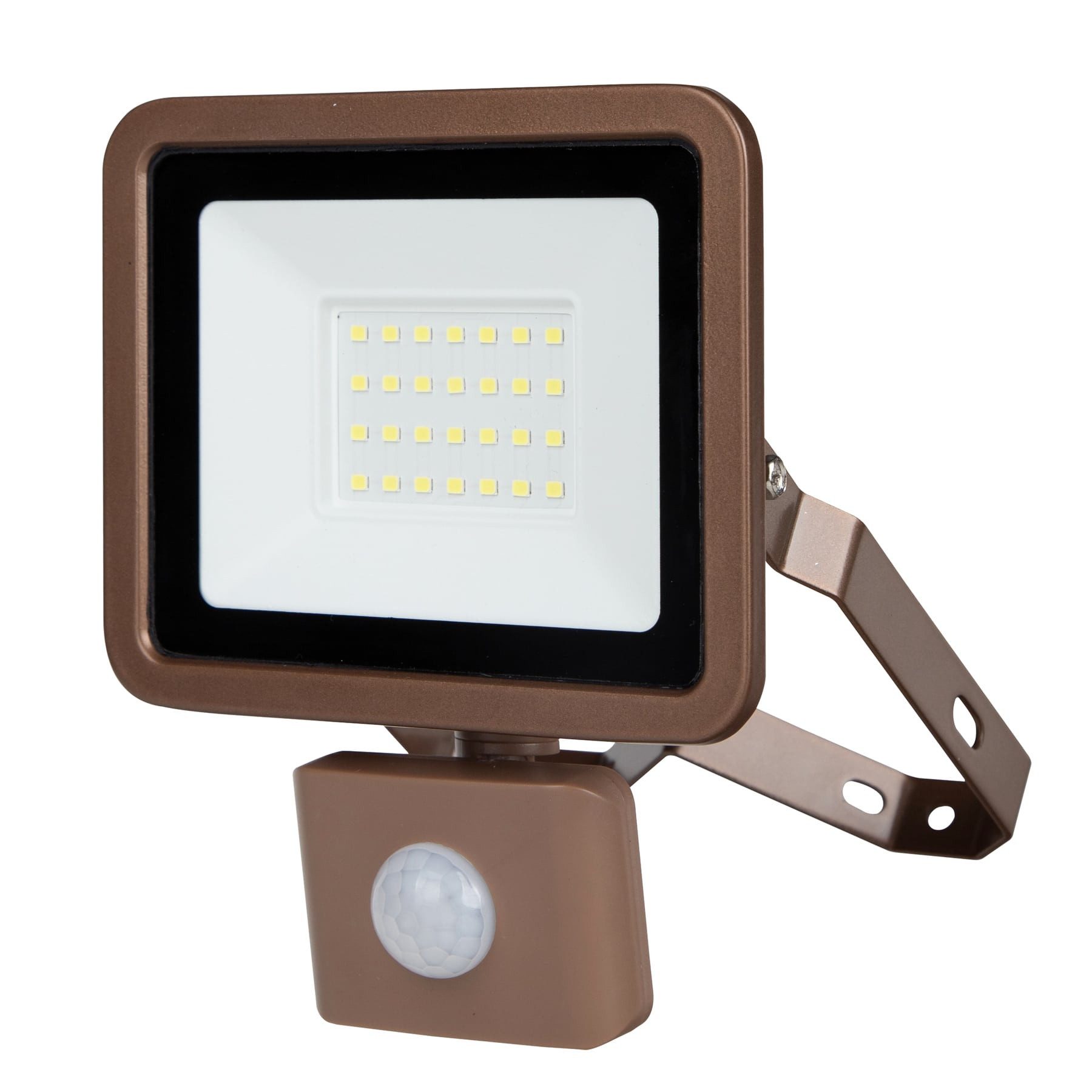 REV LED Flutlichtstrahler REV LED-Fluter Eco+, mit Bewegungssensor, 20W, 6500K, 1700lm, IP44