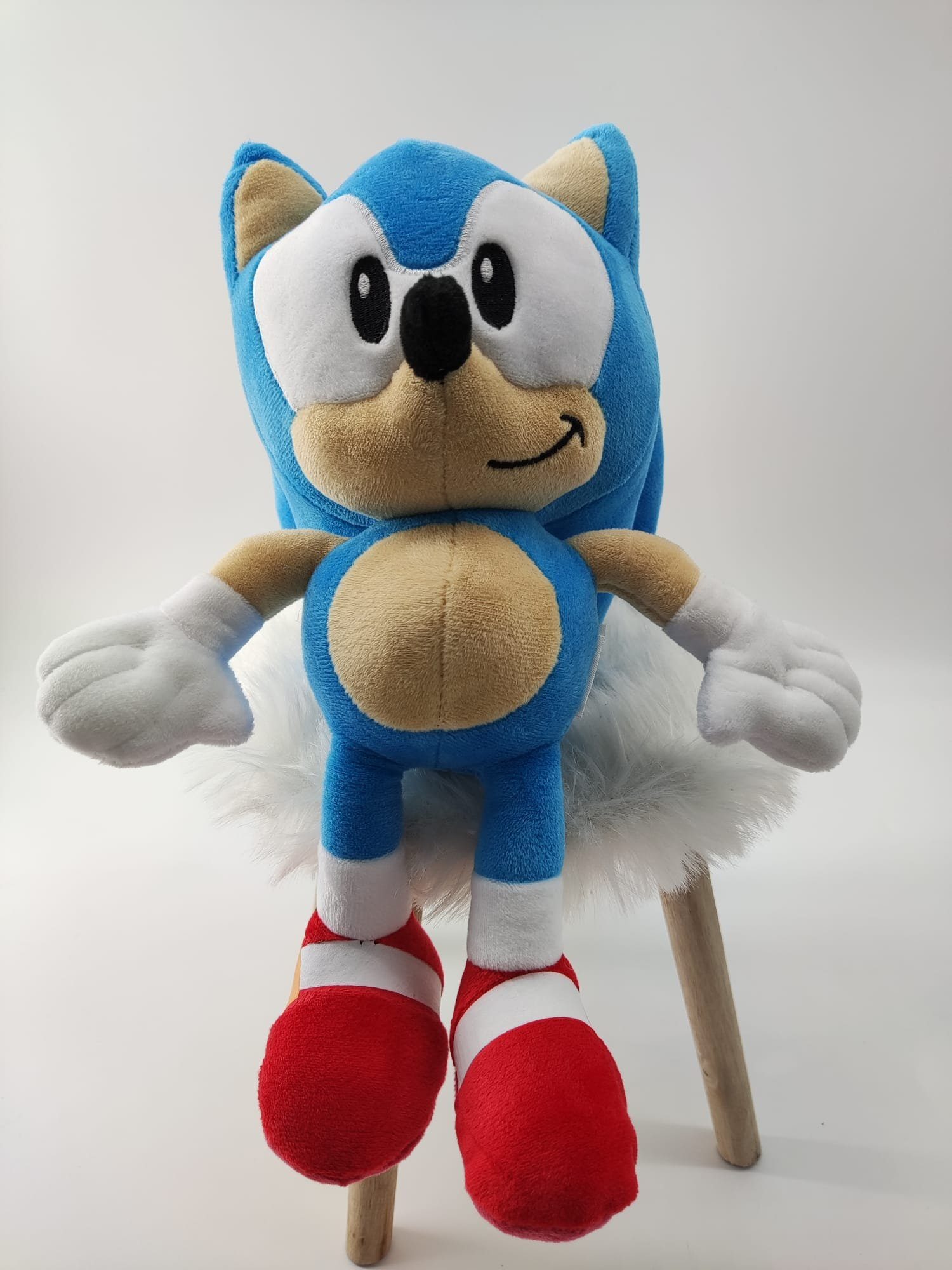 Sonic SEGA Kuscheltier Sonic The Hedgehog SEGA Sonic Plüschtier 30 cm Sonic Kuscheltier bla (Set, 1-St., Geschenk-Set), Stofftier Sale Geschenke für Mädchen Jungen Kinder Babys spielen