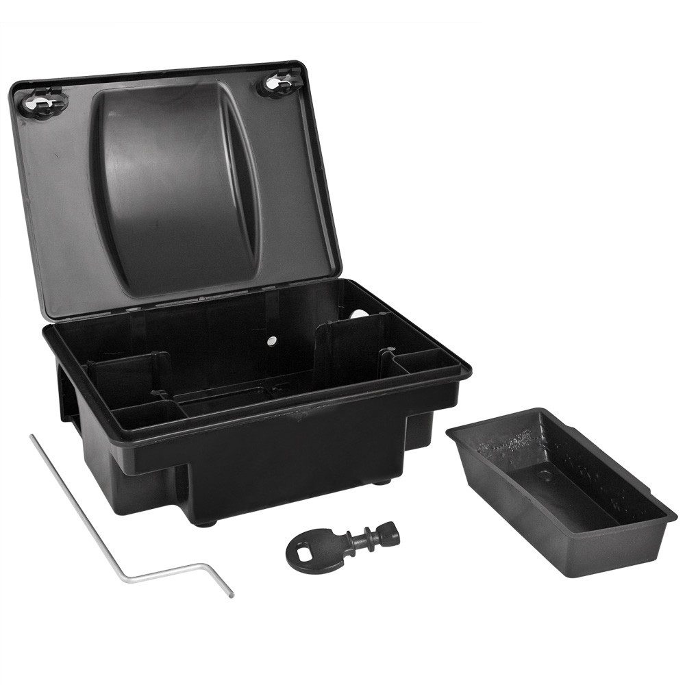 Petigi Lebendfalle 1-30x Köderstation Multibox Nagerstation Köderbox Mäusebox Rattenbox